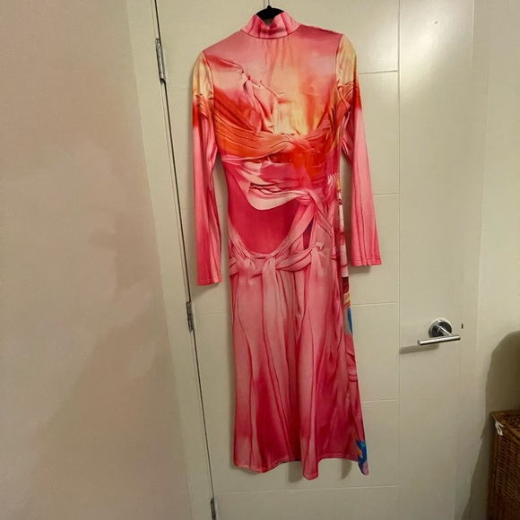 Bodycon printed dress - Picture 5 of 6